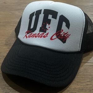 UFC Kansas City Trucker Hat Chiefs NFL Fight MMA Wrestling